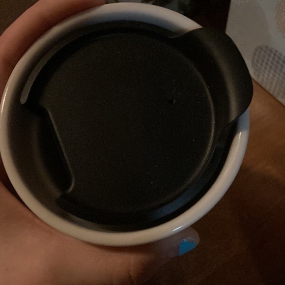 Starbucks rare 2015 Kids Finger Paint Design Ceramic Travel Mug 12oz - Picture 3 of 3